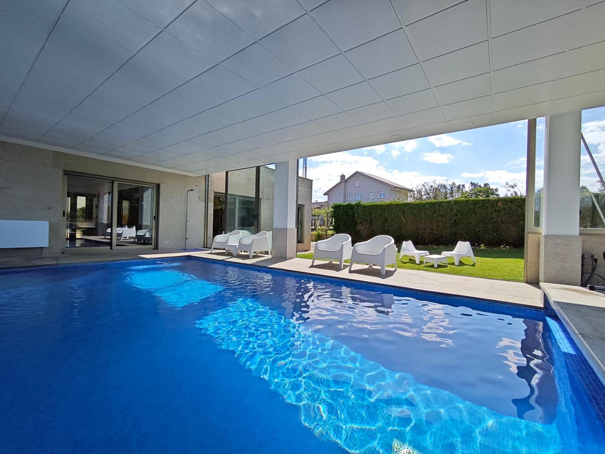Sanxenxo Casa Rial 47 Con Piscina Climatizadaヴィラ エクステリア 写真